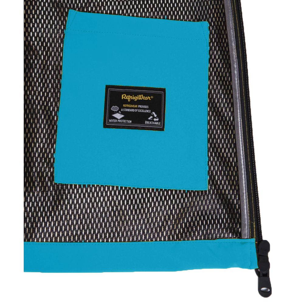 Refrigiwear Hellblaue Polyester Herrenweste