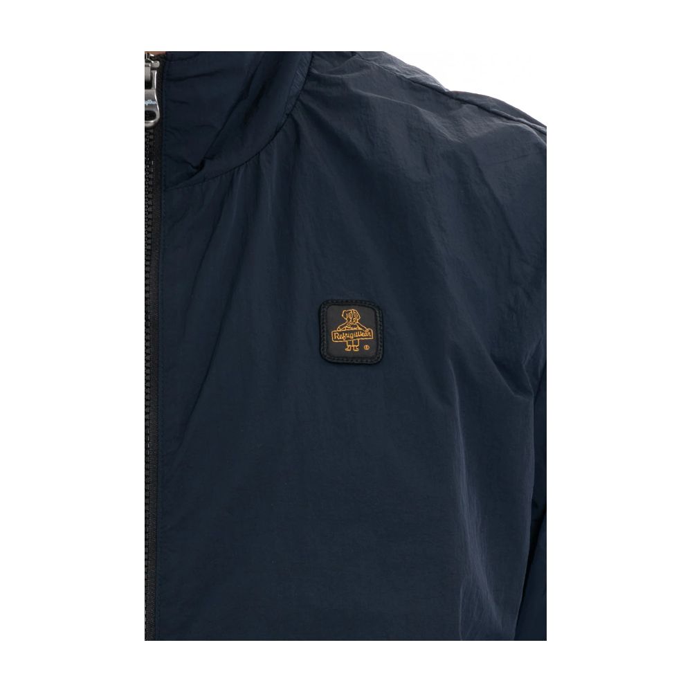 Refrigiwear Blaue Polyamid-Jacke für Männer