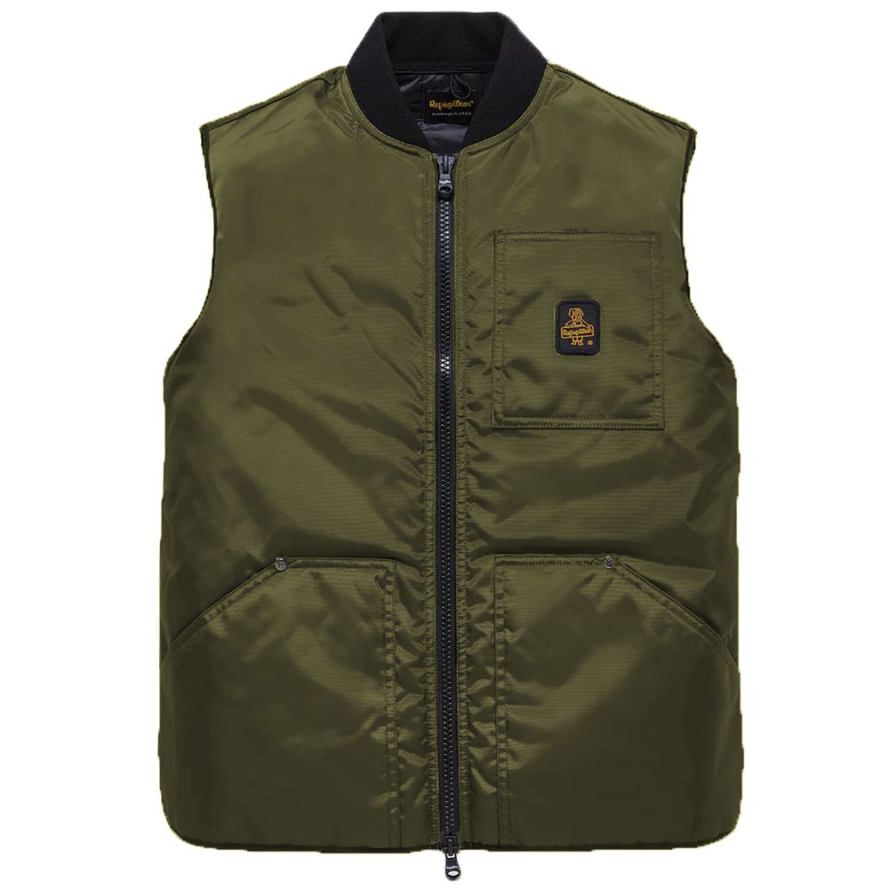 Refrigiwear Grüne Polyamid-Jacke