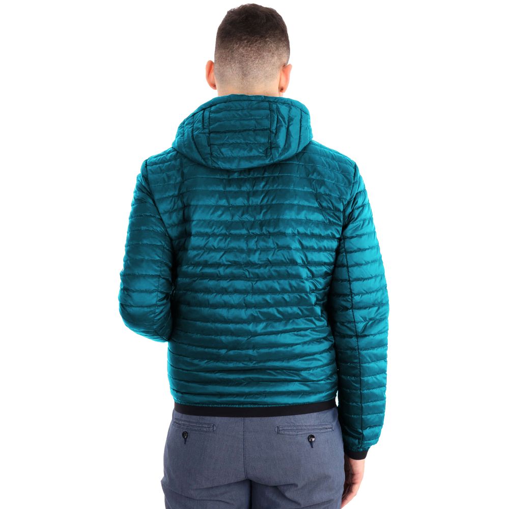 Refrigiwear Blaue Nylonjacke