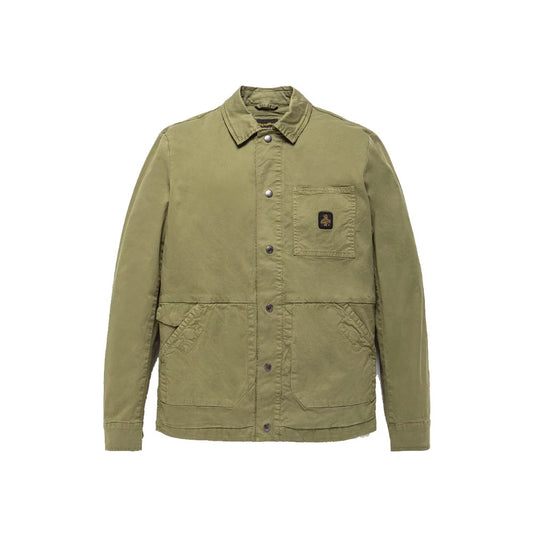 Refrigiwear Grüne Baumwolle Männer Jacke