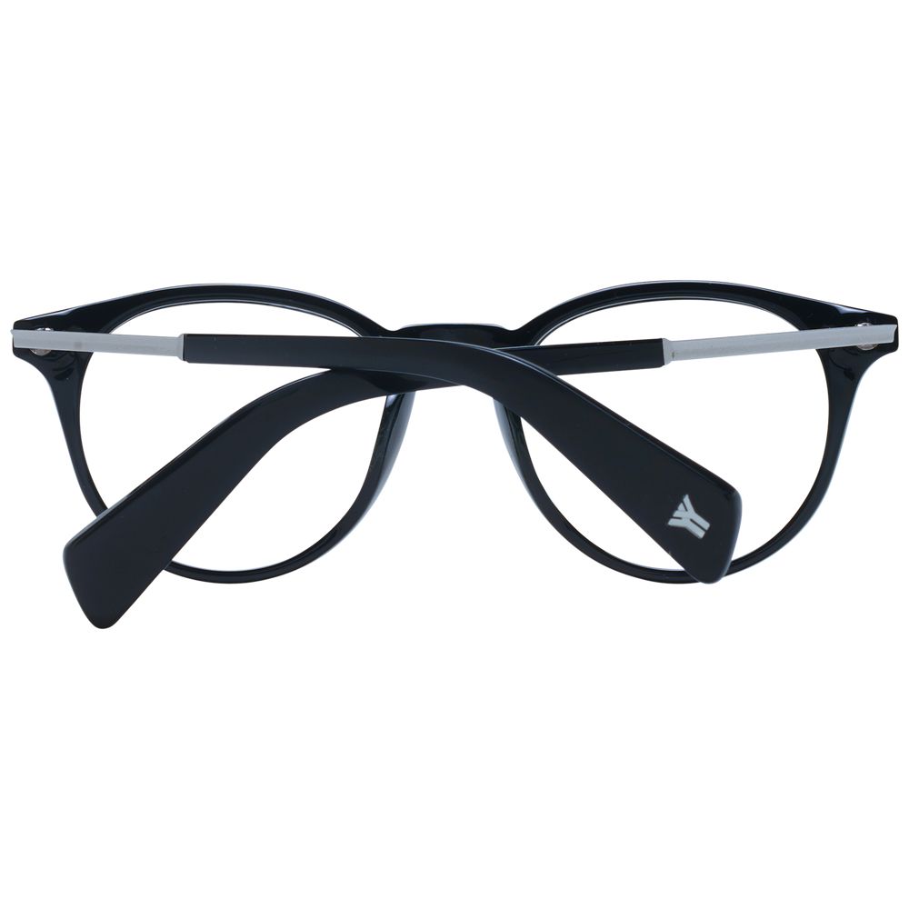 Yohji Yamamoto Schwarze Metallbrille (Gestell)