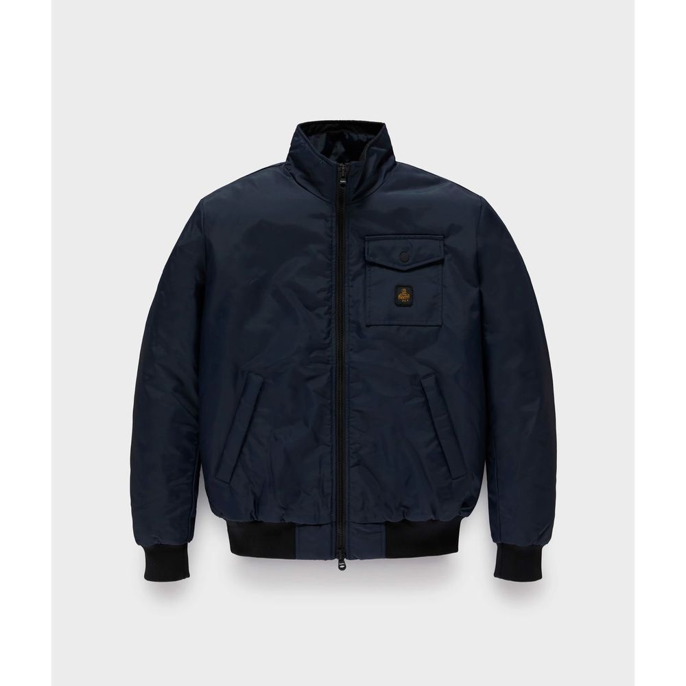 Refrigiwear Blaue Polyamid Herren Jacke