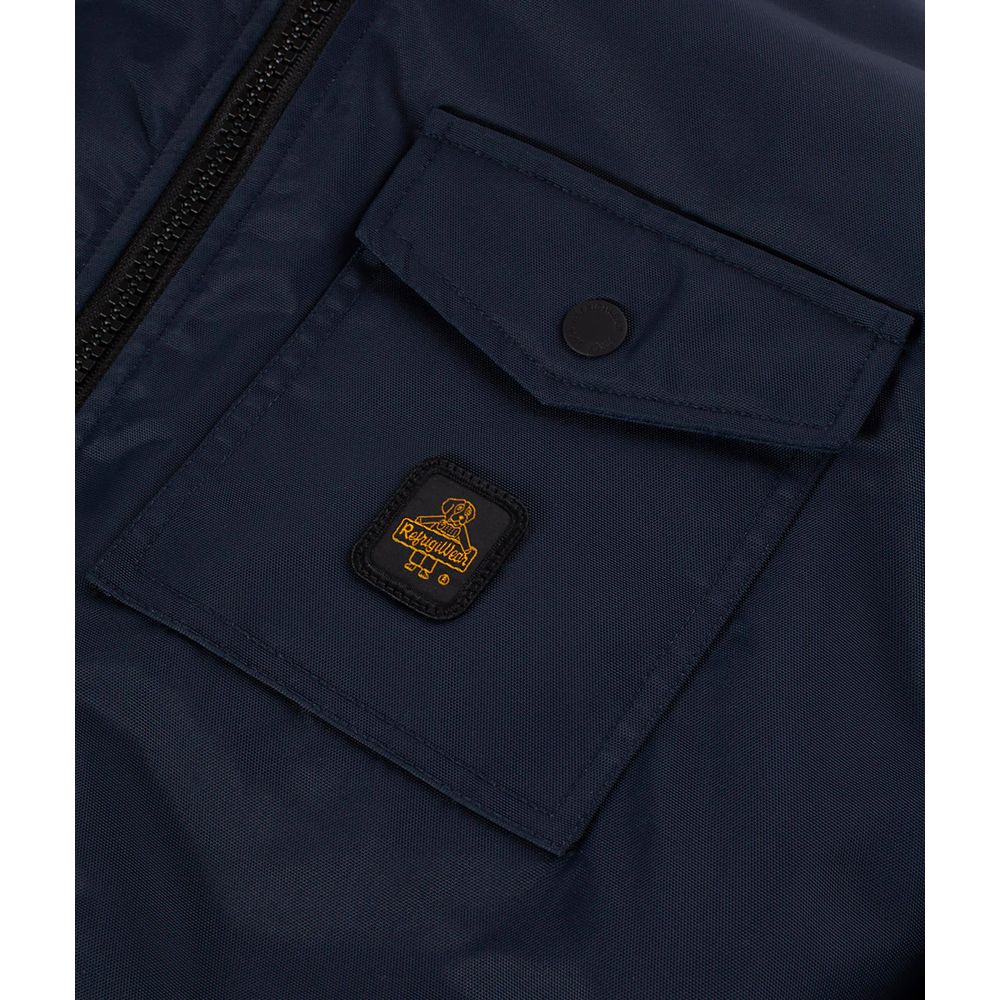 Refrigiwear Blaue Polyamid Herren Jacke