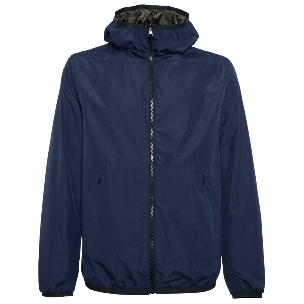 Refrigiwear Blaue Nylonjacke