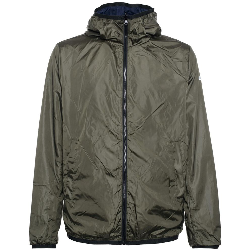 Refrigiwear Blaue Nylonjacke