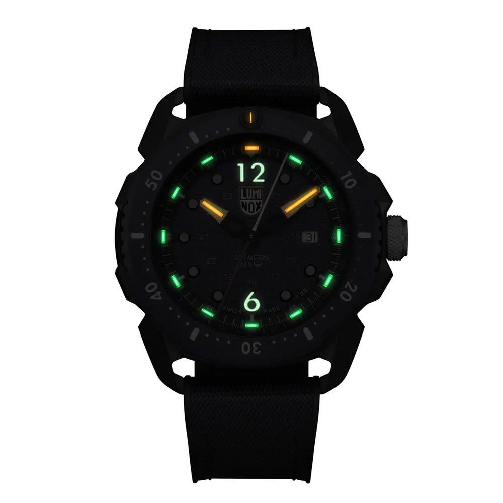 Luminox Blaue Gummiuhr