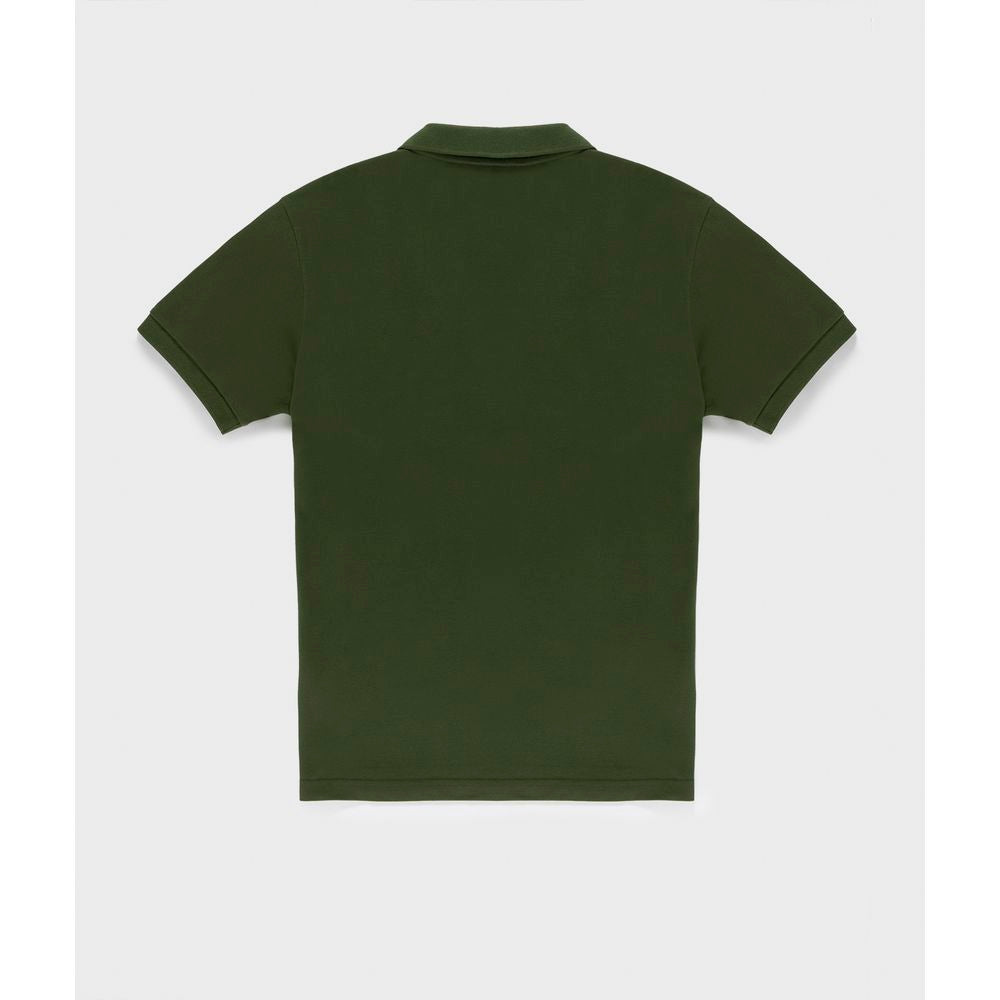 Refrigiwear Grünes Baumwoll-Poloshirt