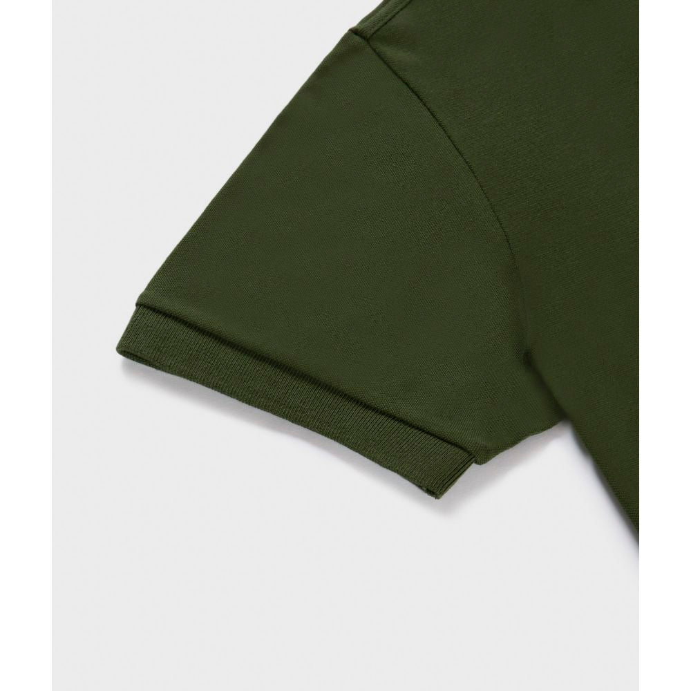 Refrigiwear Grünes Baumwoll-Poloshirt