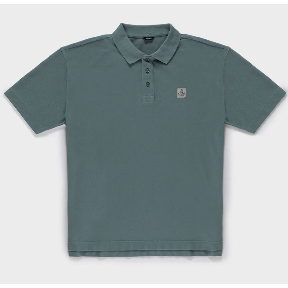 Refrigiwear Grünes Baumwoll-Poloshirt