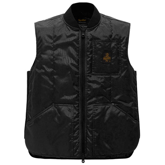 Refrigiwear Schwarze Polyester Herrenweste