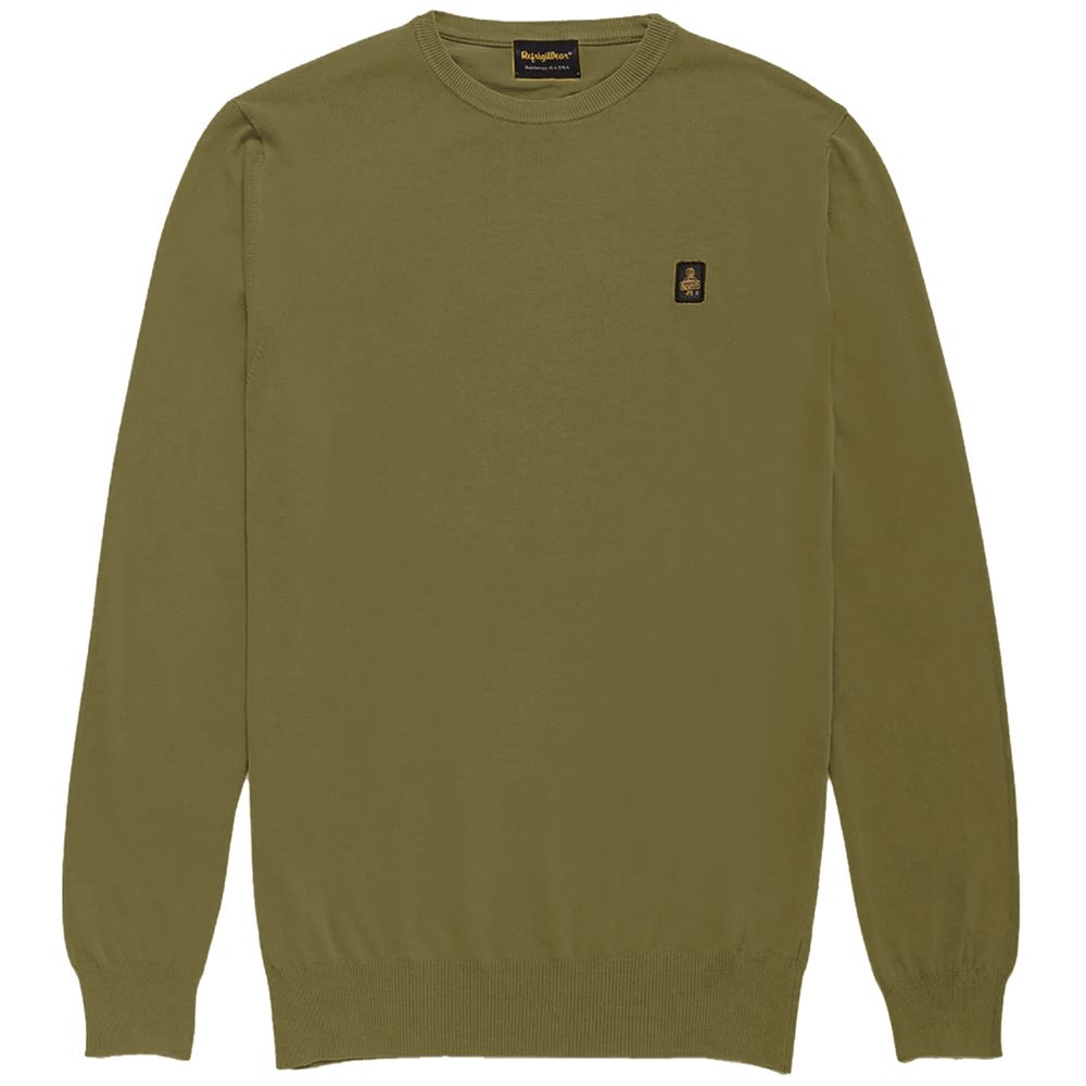 Refrigiwear Grüner Baumwollpullover