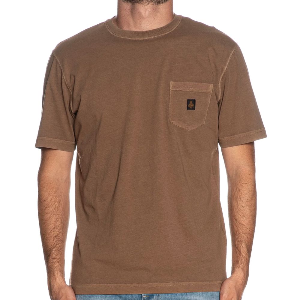 Refrigiwear T-Shirt aus brauner Baumwolle