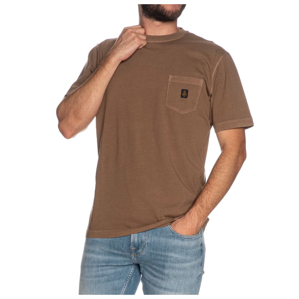 Refrigiwear T-Shirt aus brauner Baumwolle