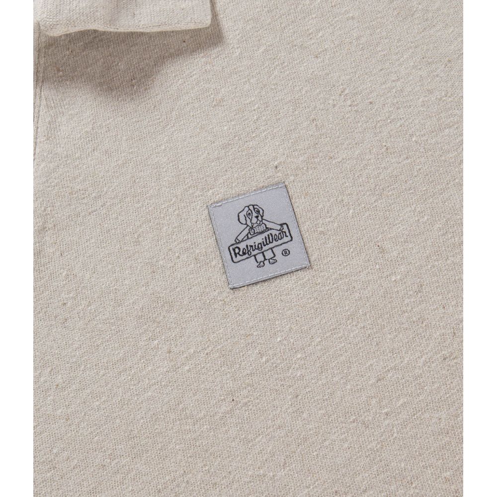 Refrigiwear Weißes Baumwoll-Poloshirt