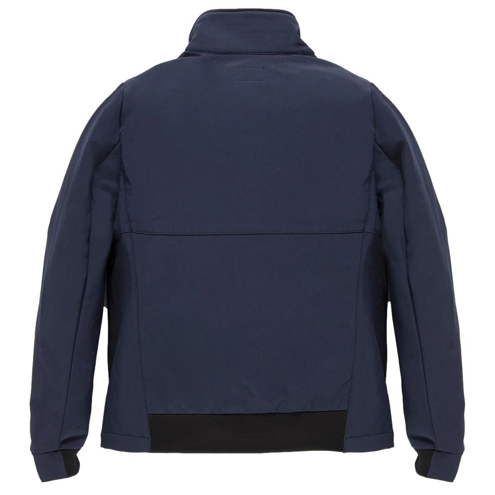 Refrigiwear Blaue Nylonjacke