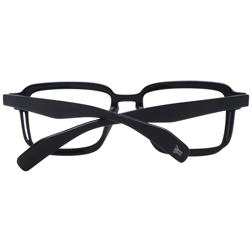 Yohji Yamamoto Schwarze Kunststoffbrille (Rahmen)