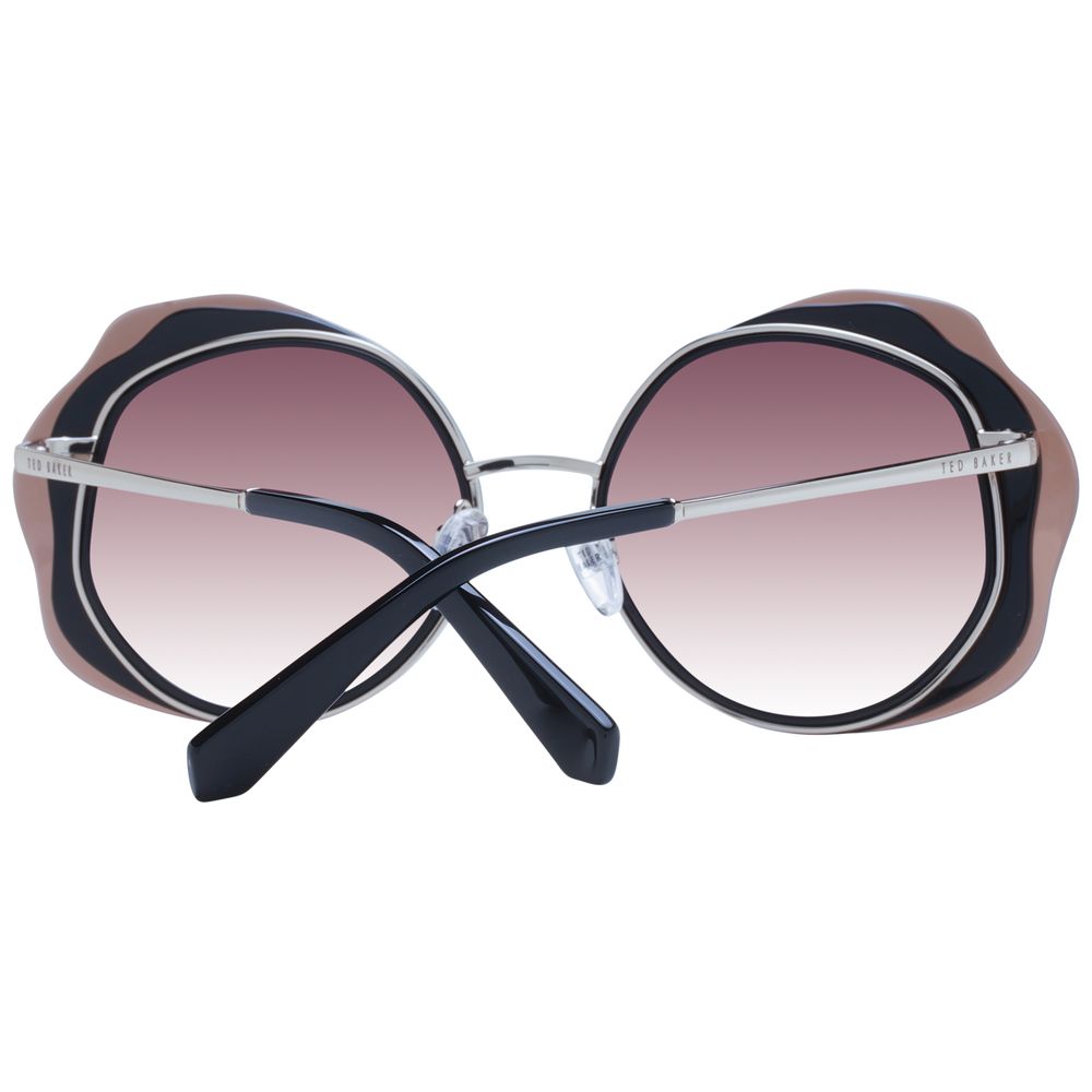 Ted Baker Schwarze Sonnenbrille aus Acetat
