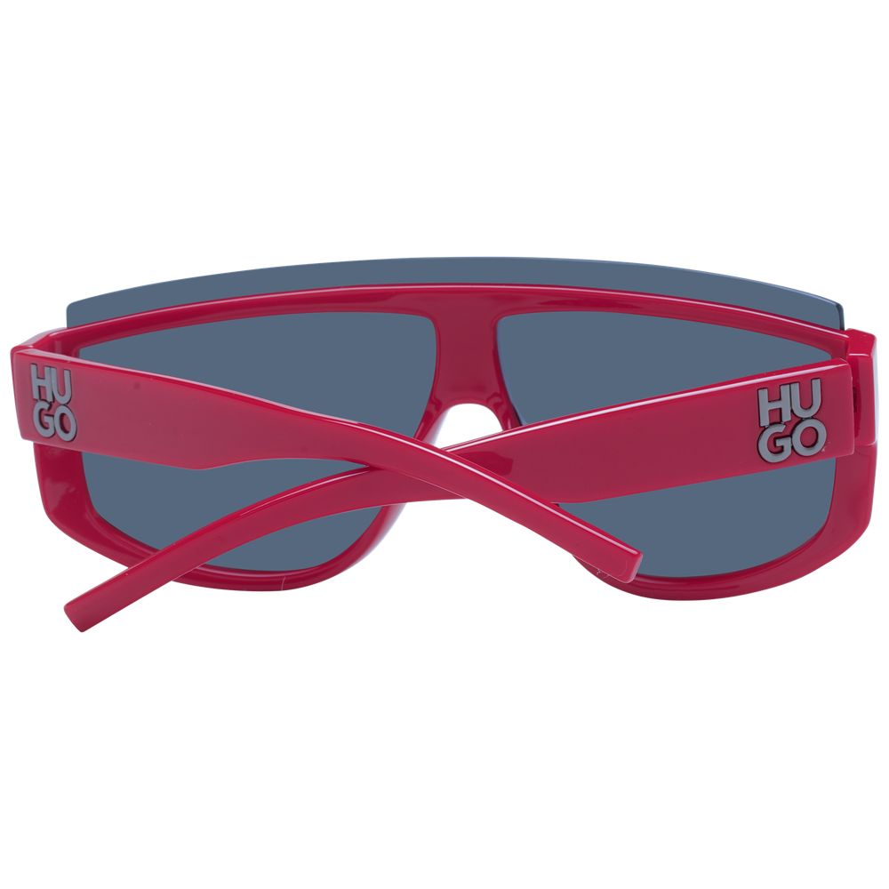 Hugo Boss Rote Polyamid-Sonnenbrille