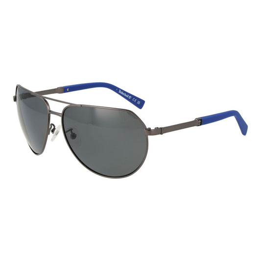 Timberland Metall-Sonnenbrille in Grau