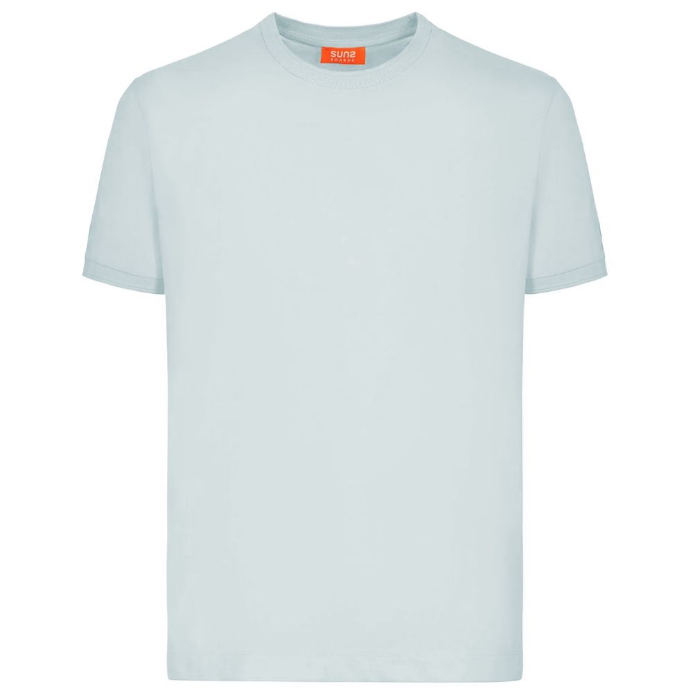 Suns T-Shirt aus grauer Baumwolle