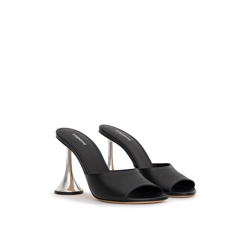 Coperni Schwarze Leder-Sandale