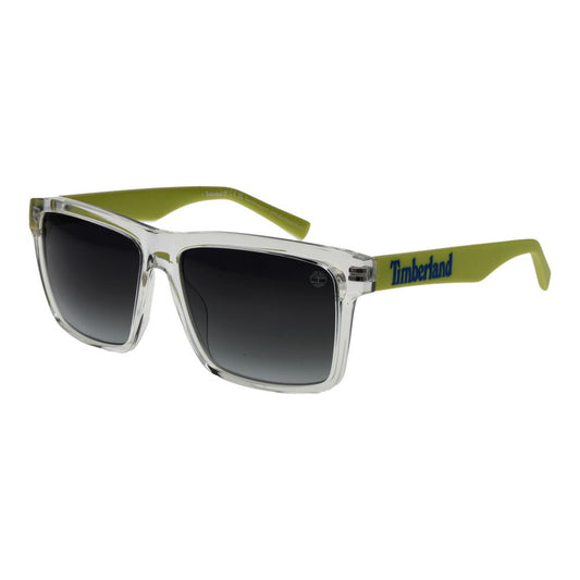 Timberland Weiße Sonnenbrille aus Kunststoff