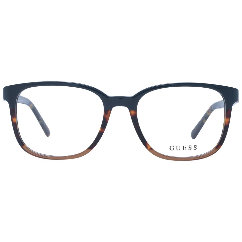 Guess Brillengestell aus braunem Acetat