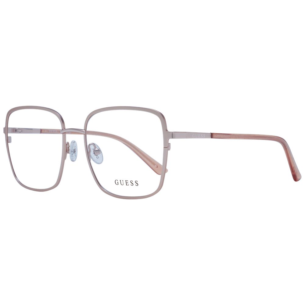 Guess Brille mit roségoldenem Metallrahmen