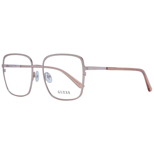 Guess Brille mit roségoldenem Metallrahmen