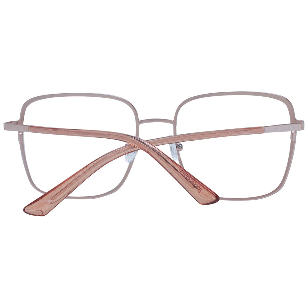 Guess Brille mit roségoldenem Metallrahmen