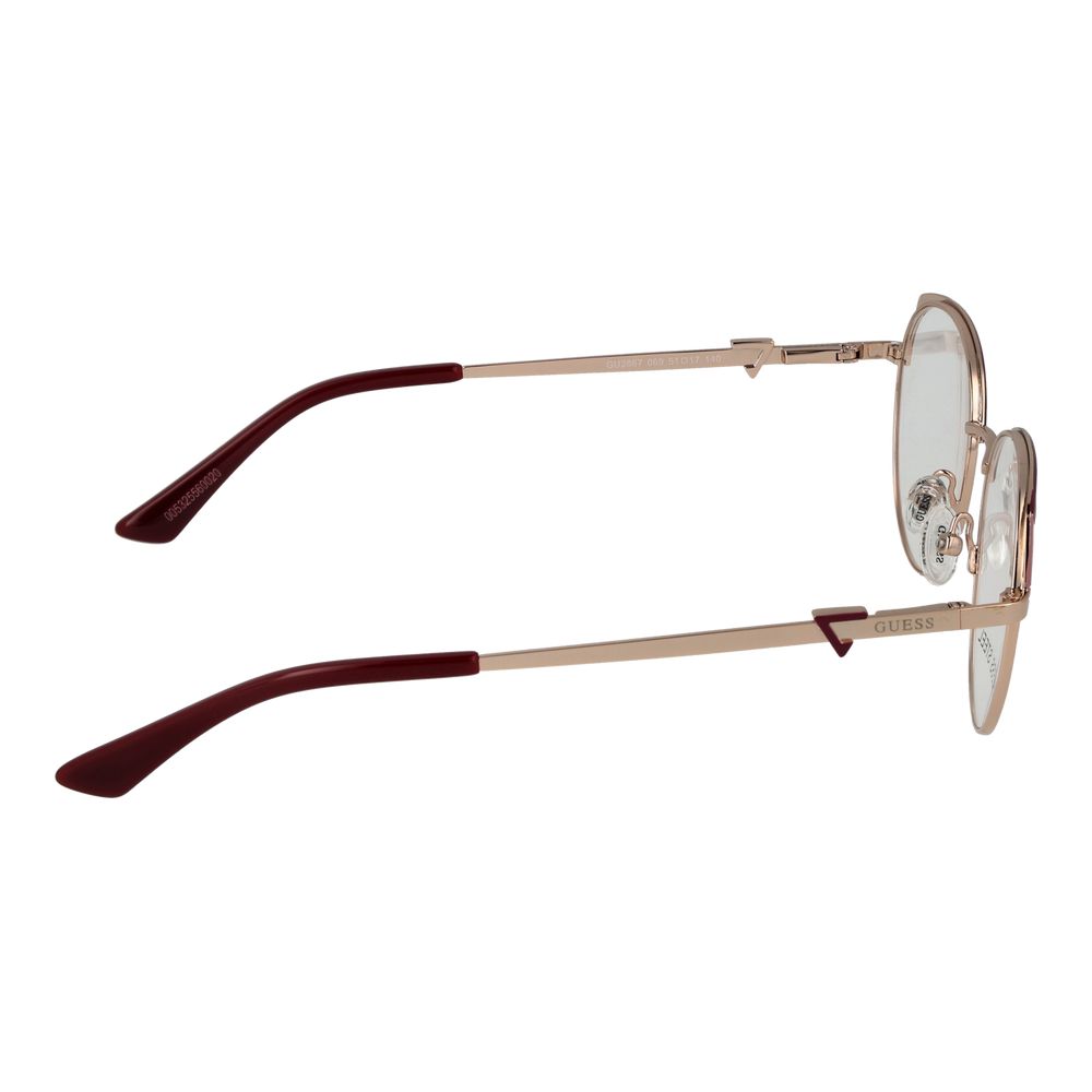 Guess Brille mit roségoldenem Metallrahmen