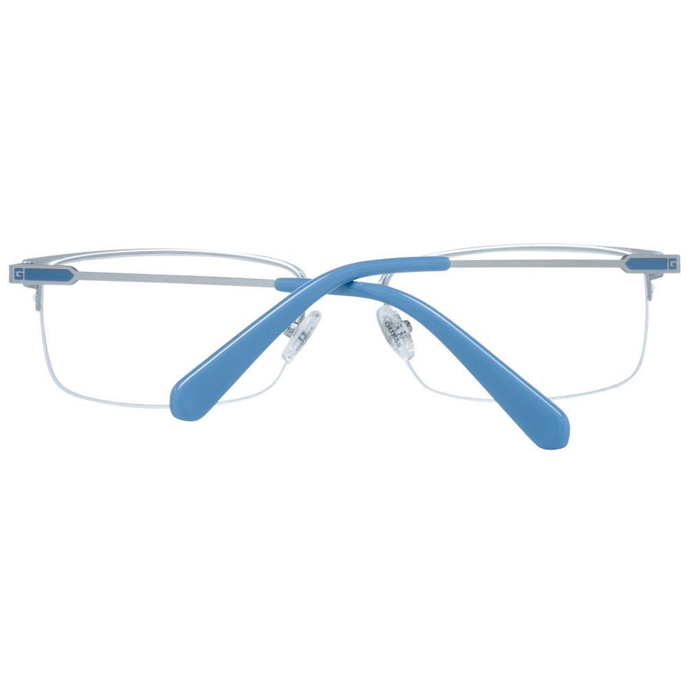 Guess Silberne optische Brillenfassungen für Männer