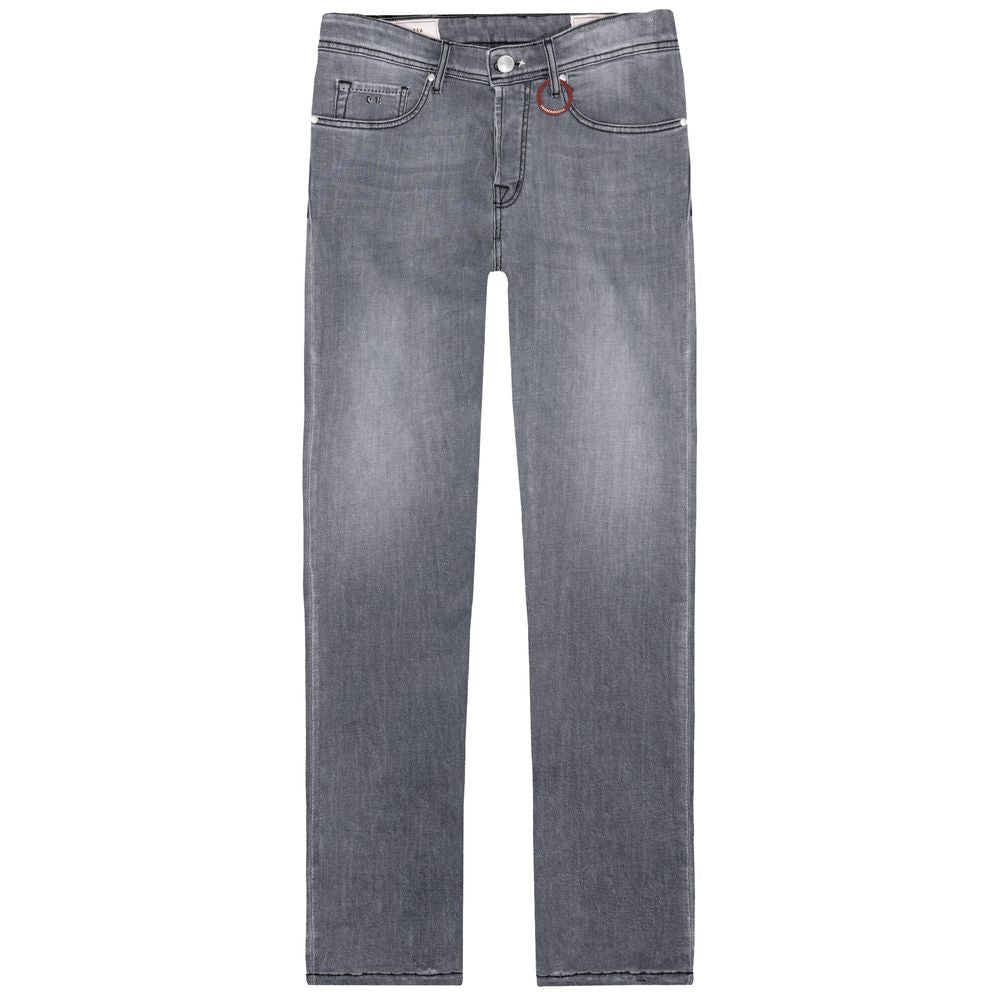 Tramarossa Graue Baumwolljeans & Hose