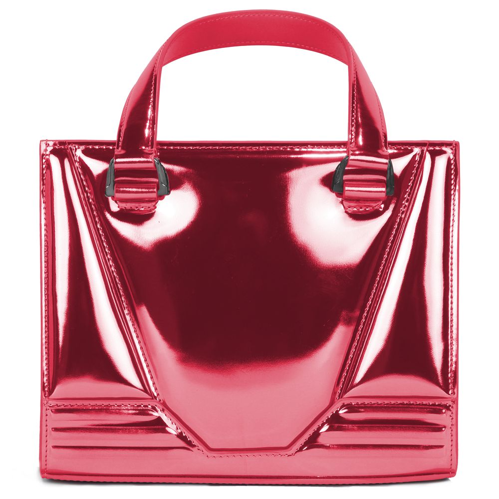 Ferrari Fuchsia Lederhandtasche