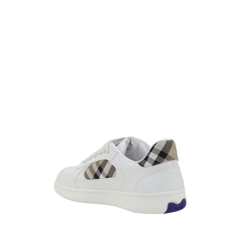 Burberry Turnschuhe aus Leder