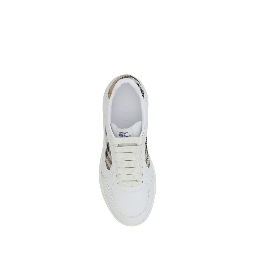 Burberry Turnschuhe aus Leder