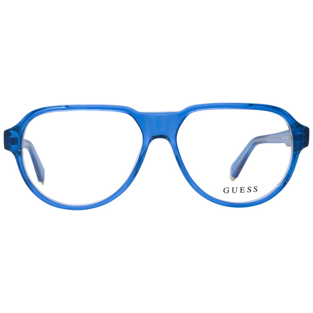 Guess Blaue optische Brillenfassungen für Männer