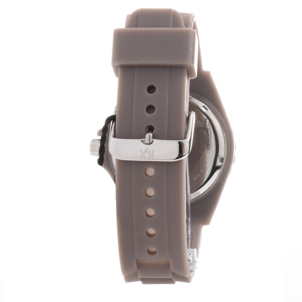 Haurex Graue Gummiuhr