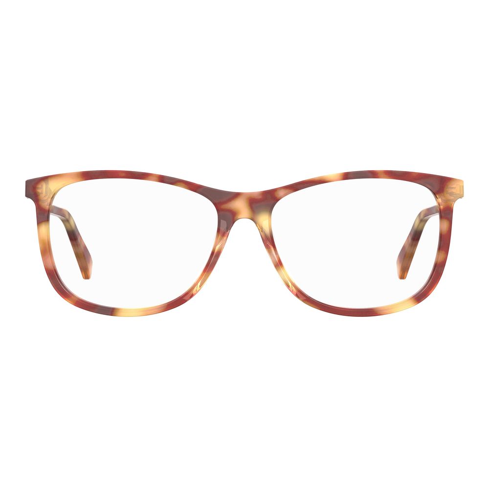 Love Moschino Braune Acetat-Brillengestelle