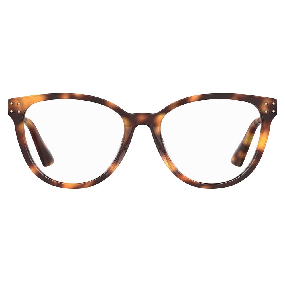 Moschino Braune Acetat-Rahmen