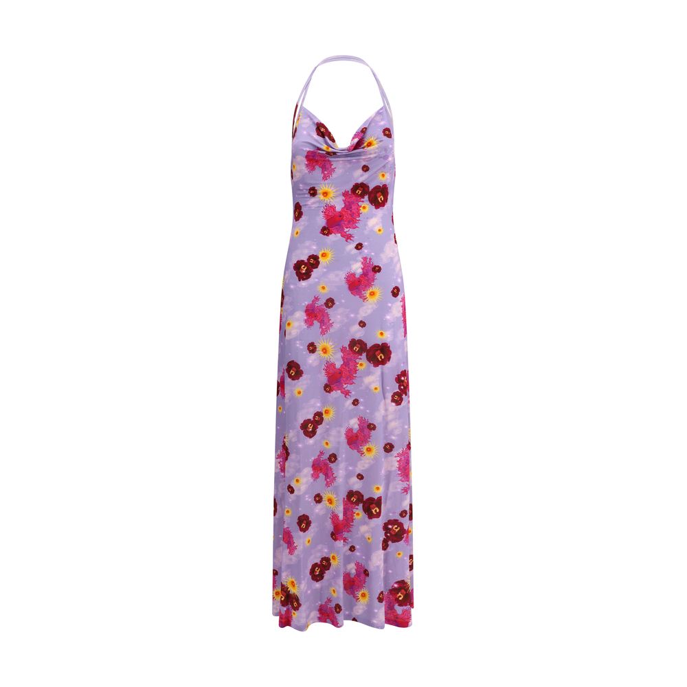 Maccapani Langes geblümtes Kleid