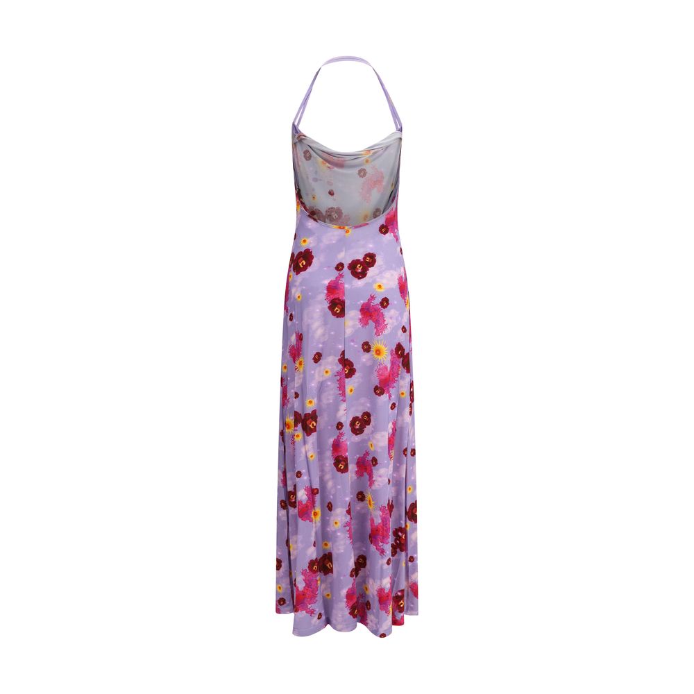Maccapani Langes geblümtes Kleid