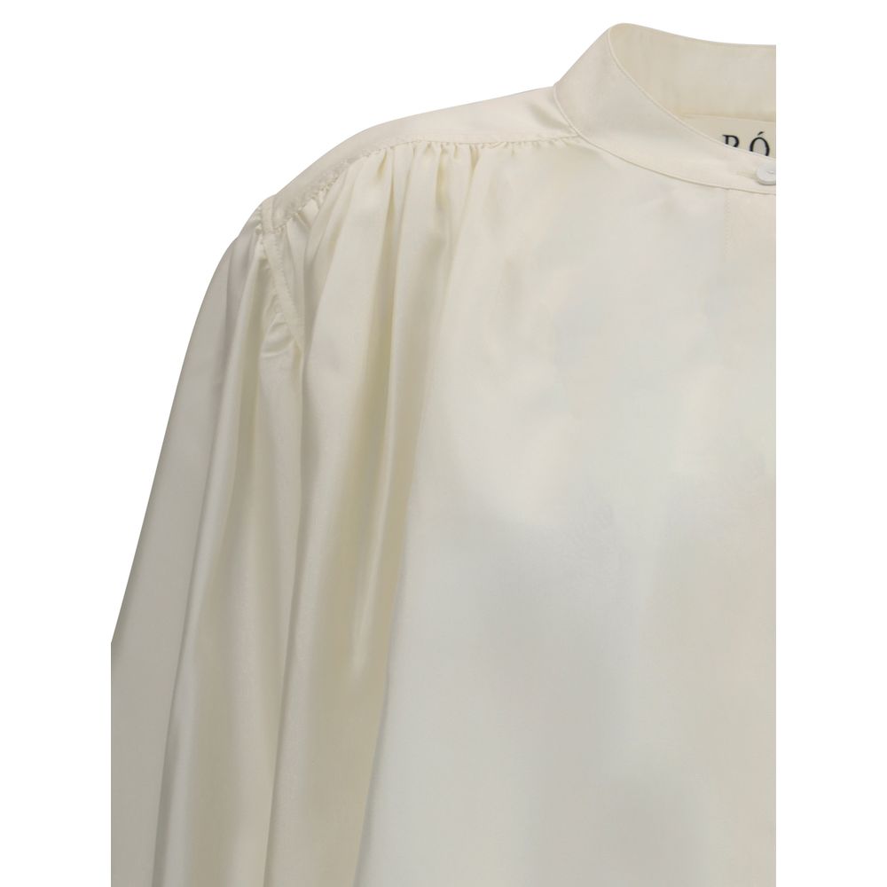 Rohe Seidenbluse