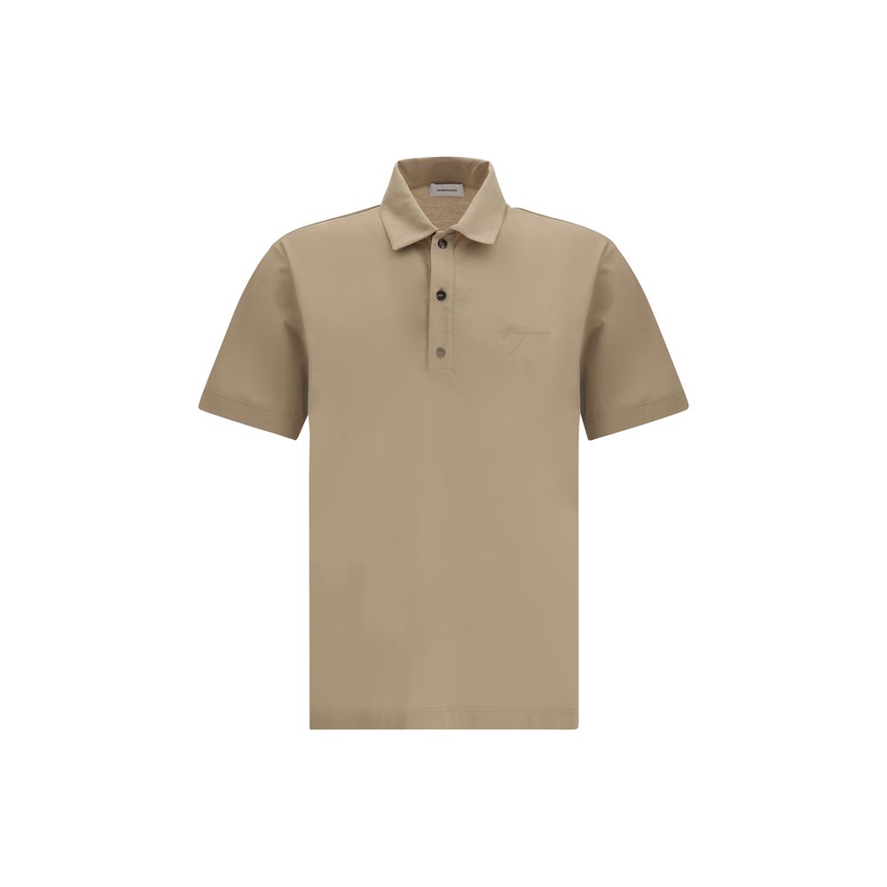 Ferragamo Polohemd mit Logo