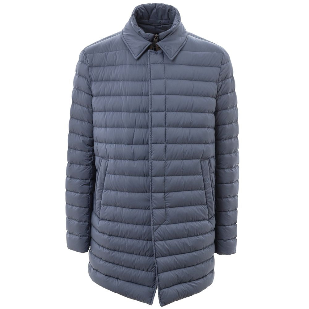 Herno Blaue Polyesterjacken &