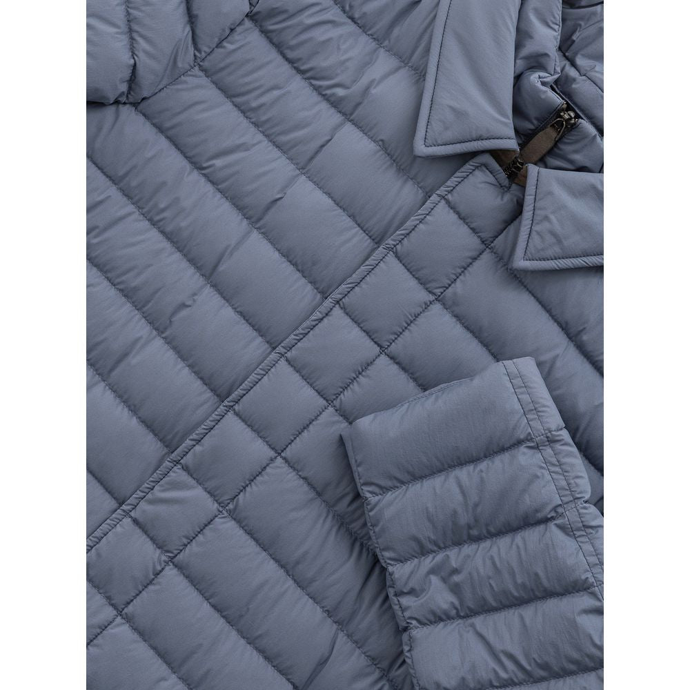 Herno Blaue Polyesterjacken &