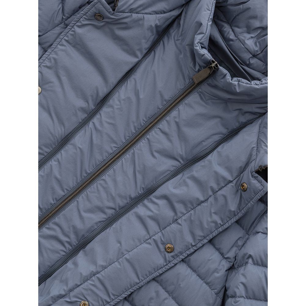 Herno Blaue Polyesterjacken &