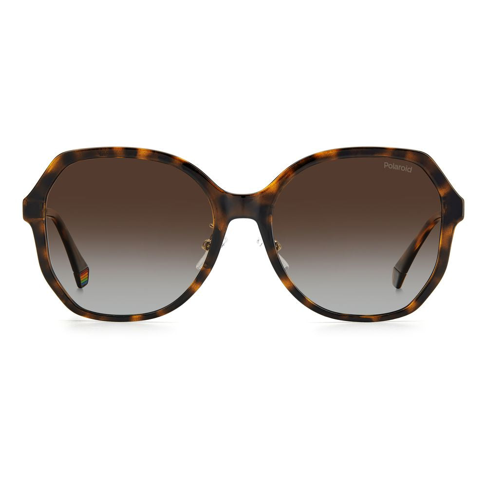 Polaroid Braune Plastiksonnenbrille