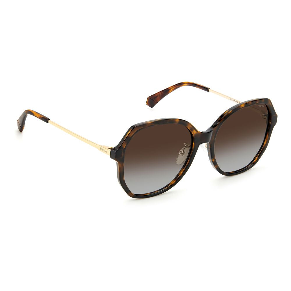 Polaroid Braune Plastiksonnenbrille